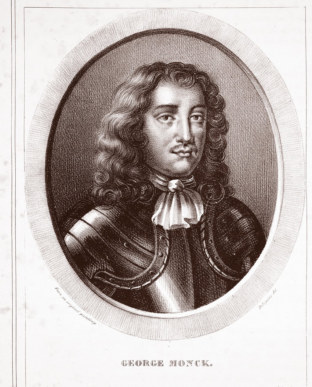 George Monck, Delavera, kaiverrus de Ducarme tekijältä English School
