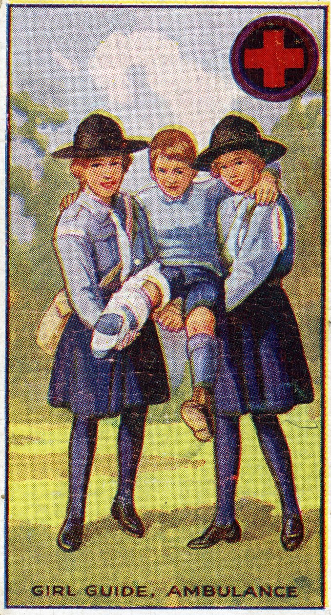 Tyttöoppaan ambulanssimerkki, 1923 tekijältä English School