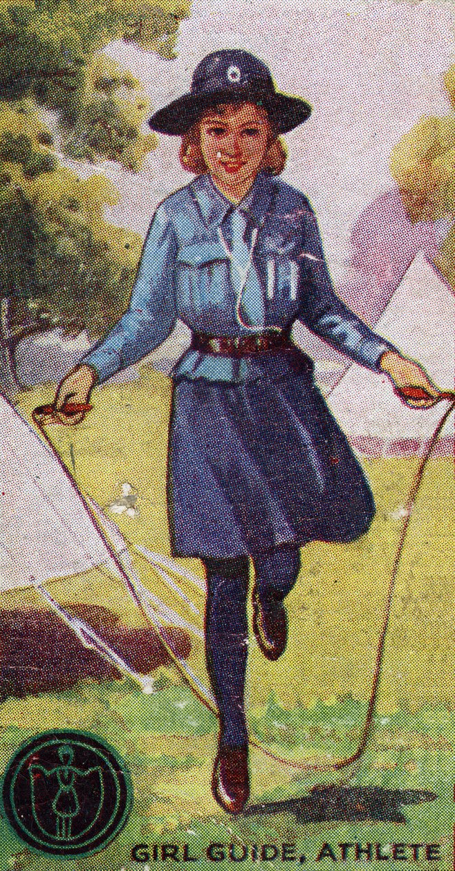 Tyttöoppaan urheilijamerkki, 1923 tekijältä English School