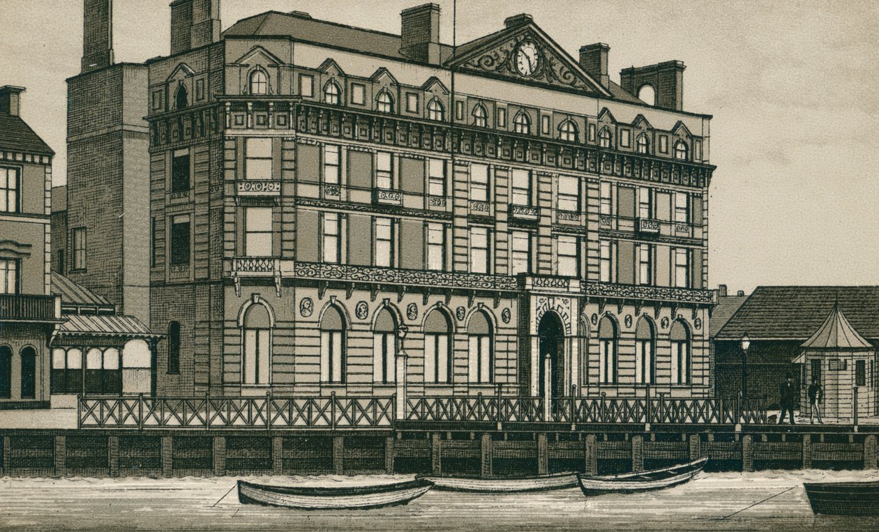 Great Eastern Hotel, Harwich (litografia) tekijältä English School
