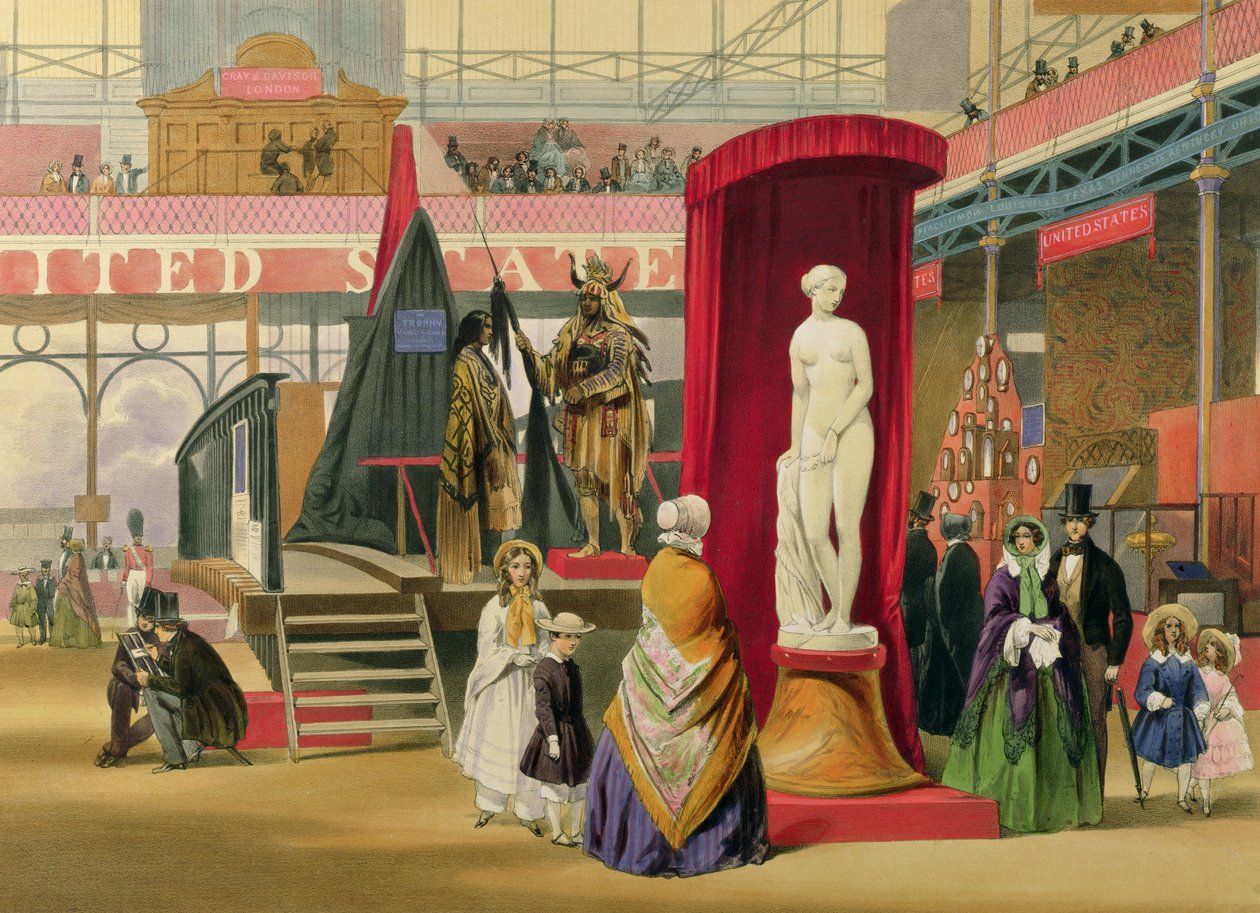Suuri näyttely, 1851: Amerikkalainen osasto tekijältä English School