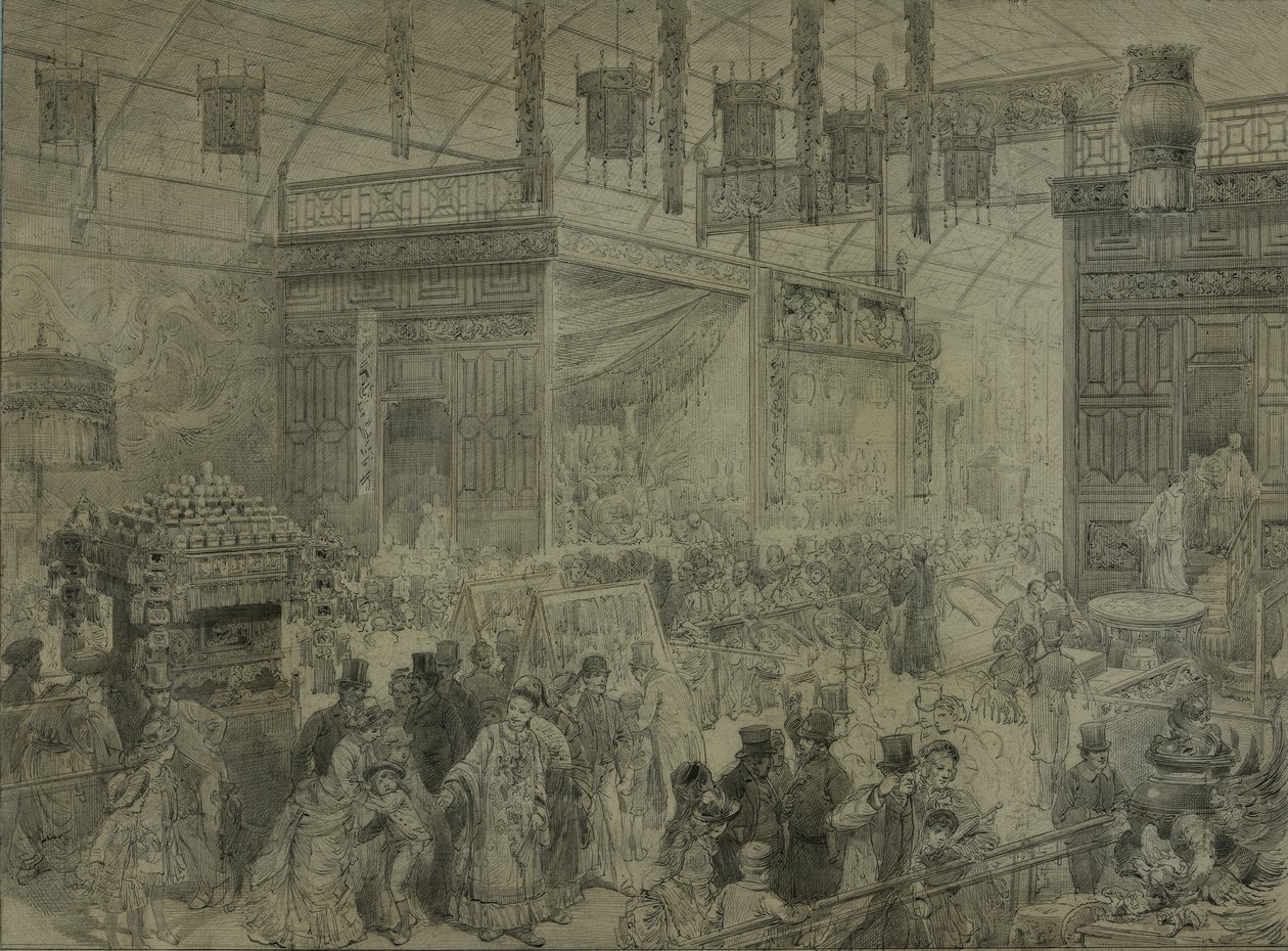 Suuri näyttely, Kiinan osasto, 1851 tekijältä English School