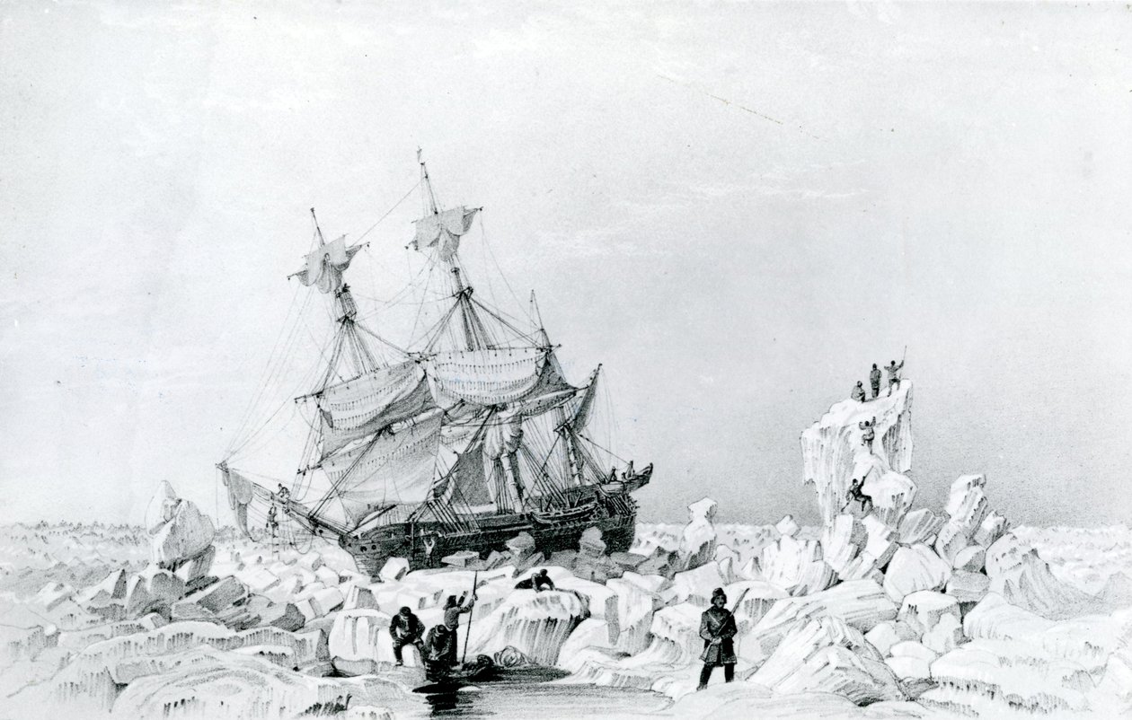 HMS Terror pidettiin jäällä tekijältä English School