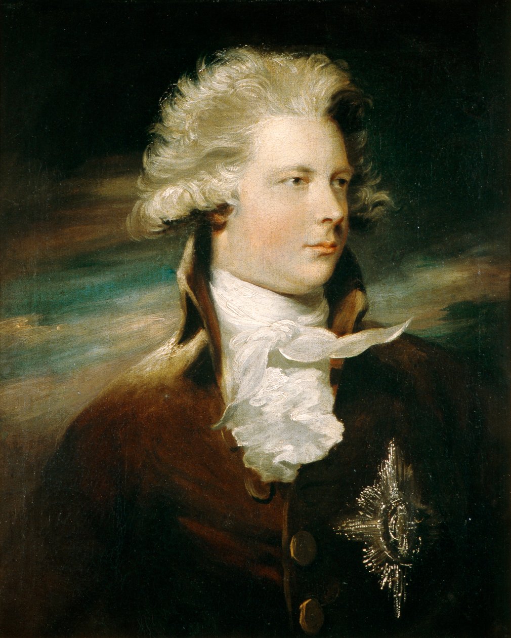 Yrjö Walesin prinssi, noin 1785 (öljy kankaalle). tekijältä English School