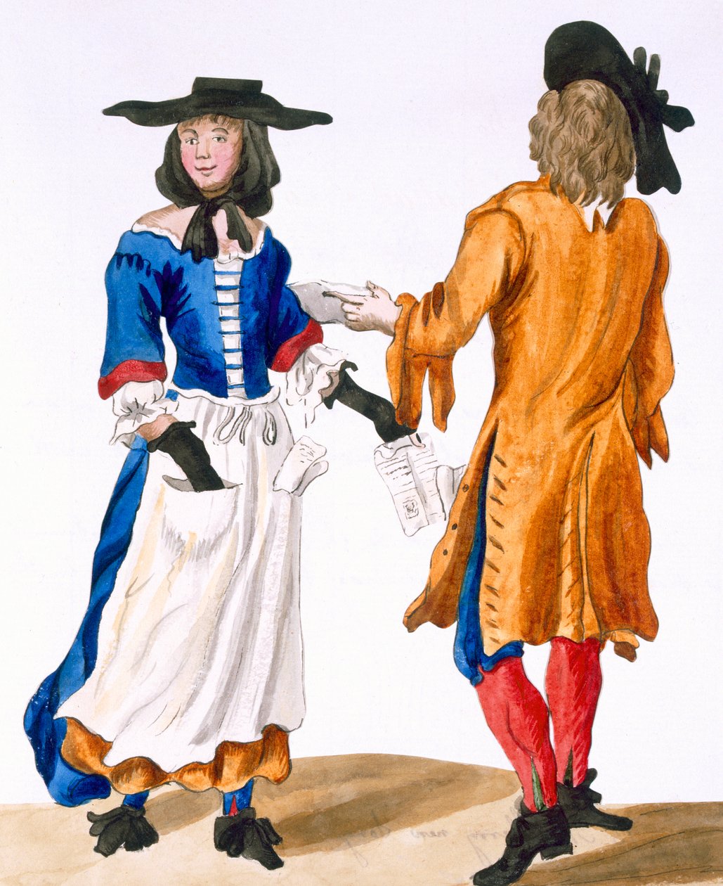 Balladilaulajien tottumukset, n. 1675 tekijältä English School