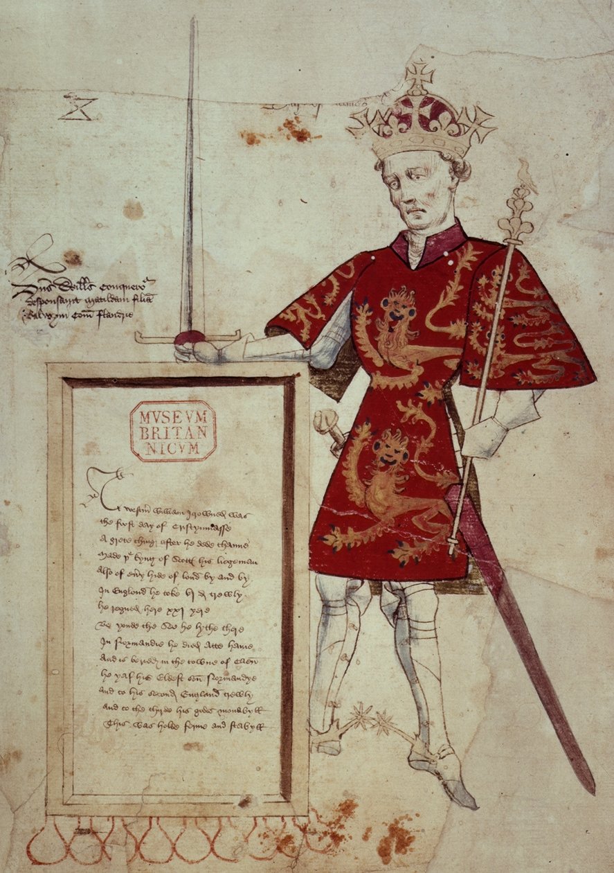 Harley 4205 fol.1 William I (1027-87) the Conqueror, "Sir Thomas Holme