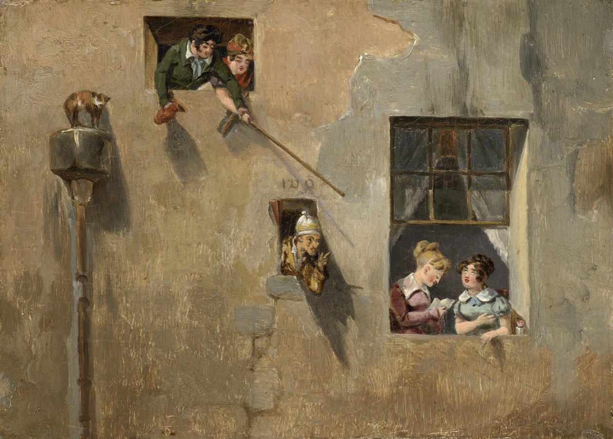 Hecklers, noin 1800-50 tekijältä English School