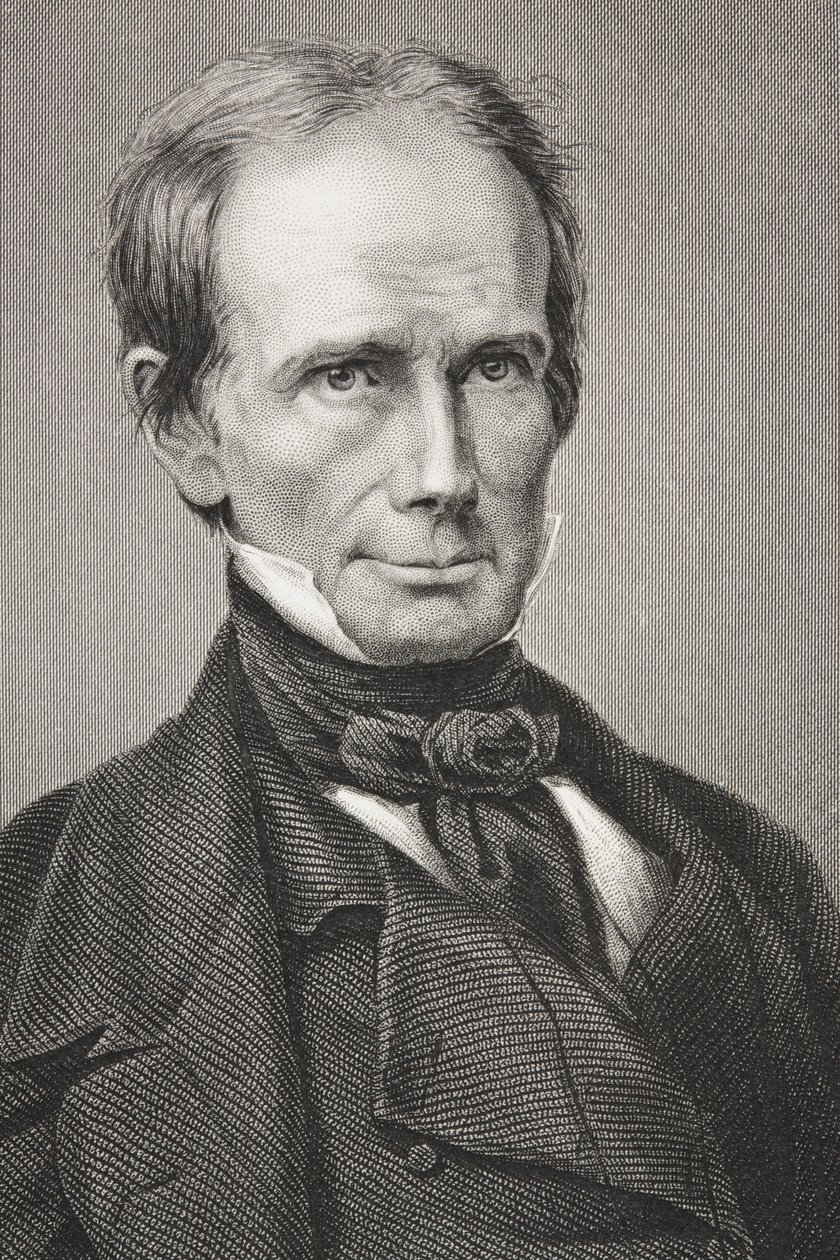 Henry Clay, "Gallery of Historical Portraits" -julkaisusta, julkaistu noin 1880 tekijältä English School