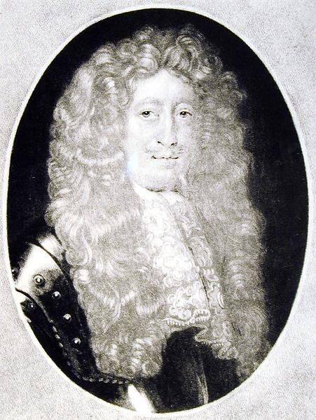 Henry Howard (1628-84) 6. Norfolkin herttua, kuvitus teoksesta Portraits of Characters Illustrious in British History, kaiverrus Richard Earlom (1743-1822) ja Charles Turner (n.1775-1857) (mezzotint) tekijältä English School