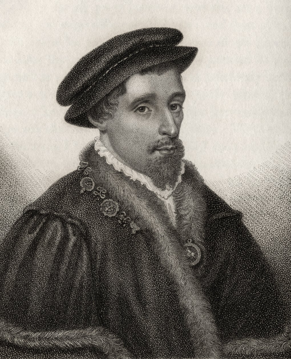 Henry Howard, Earl of Surrey, kaivertanut Rivers, "A Catalog of the Royal and Noble Authors", julkaistu 1806 tekijältä English School