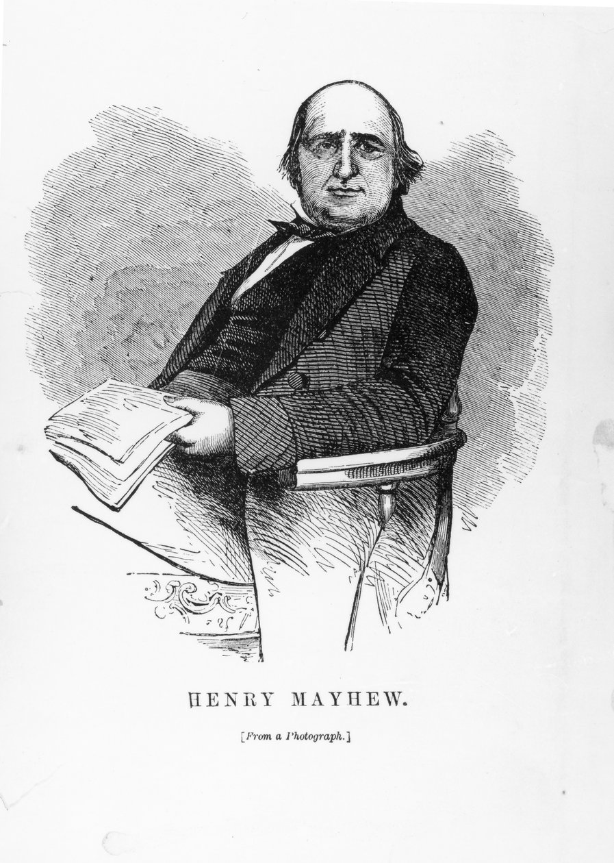 Henry Mayhew, kuvitus julkaisusta "London Labor and the London Poor", painos julkaistu 1861 (kaiverrus) tekijältä English School