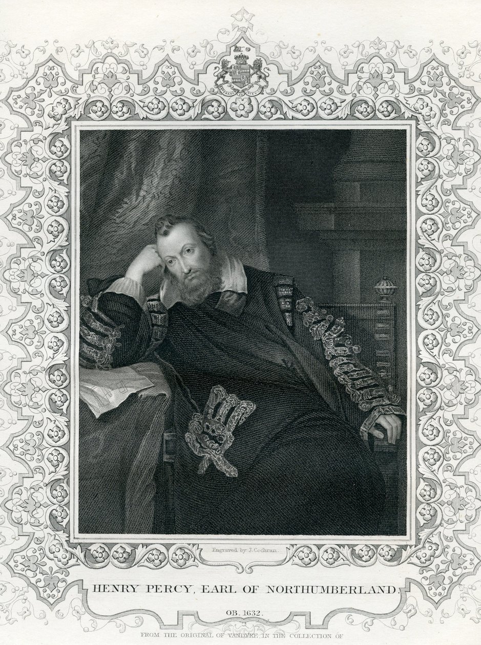 Henry Percy, Northumberlandin 9. jaarli (1564-1632) tekijältä English School