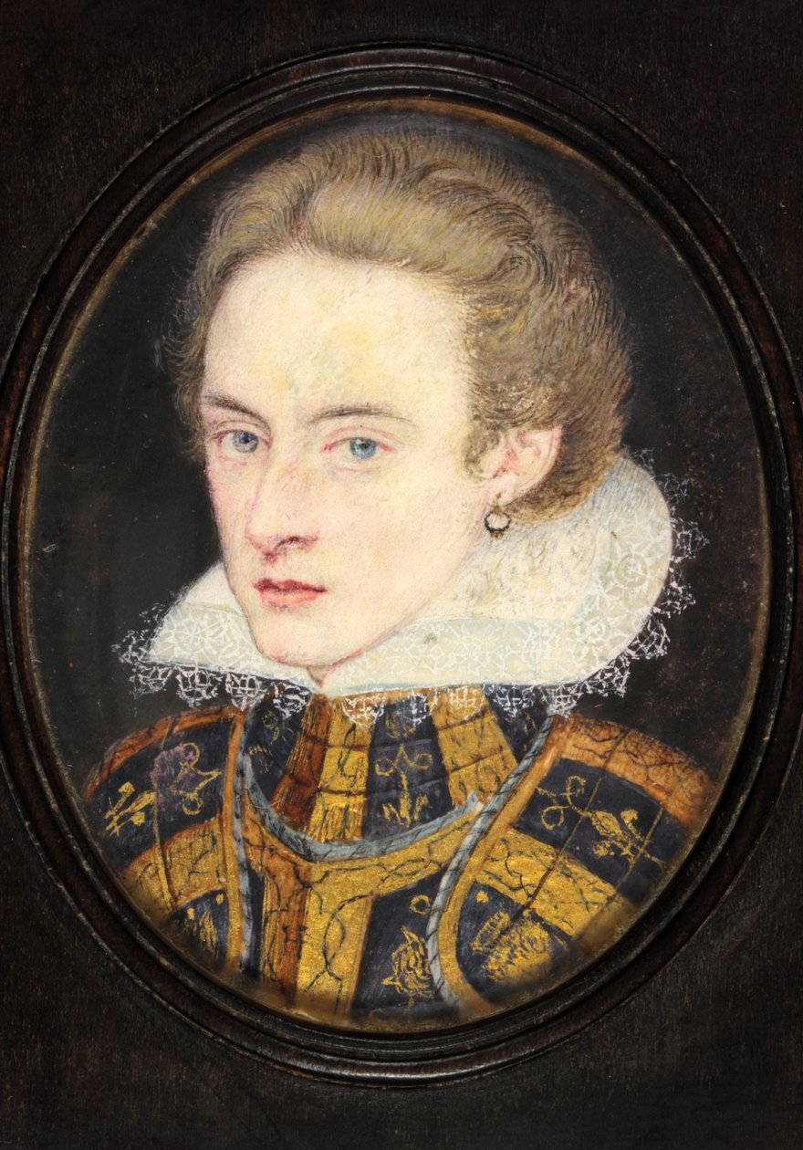 Henry Prince of Wales (akvarelli vellum) tekijältä English School