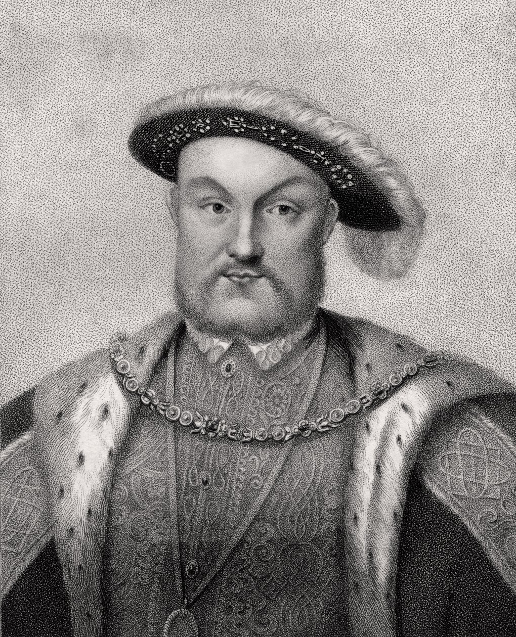Henry VIII, Bocquetin kaivertama kirjasta "A Catalog of the Royal and Noble Authors", julkaistu 1806 tekijältä English School