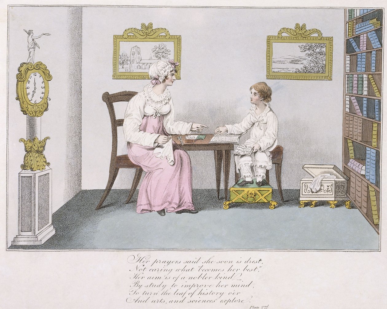 Hänen rukouksensa, 1817 tekijältä English School