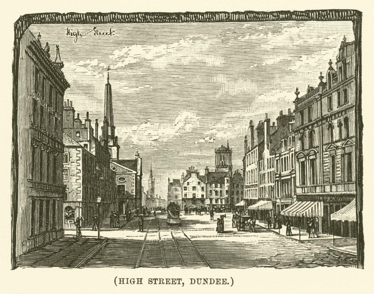 High Street, Dundee (kaiverrus) tekijältä English School