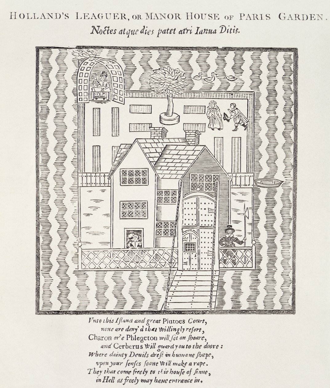 Hollands Leaguer tai Manor House, Paris Garden, Southwark, Lontoo tekijältä English School
