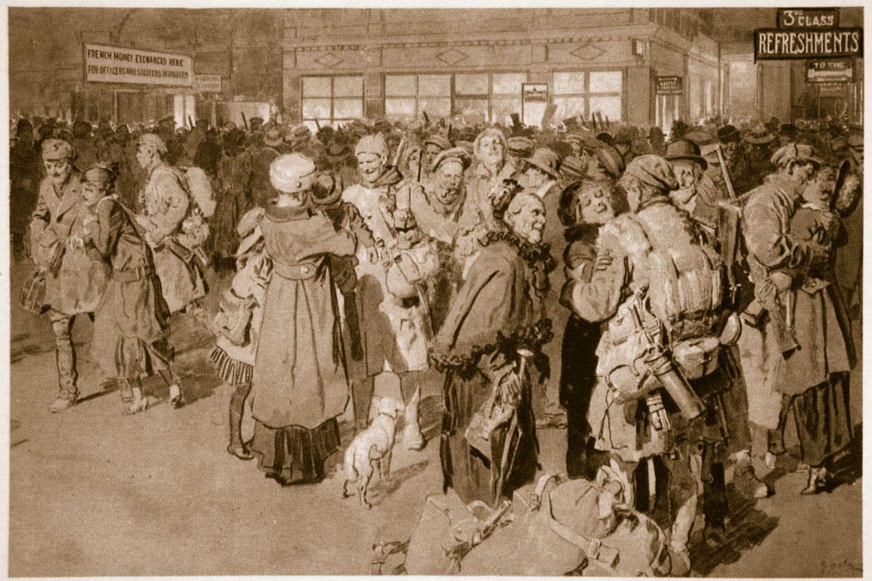 Kotilomalla: Kaivannon saapumisen jälkeen Lontoon päätepysäkille, 1914-1919 tekijältä English School