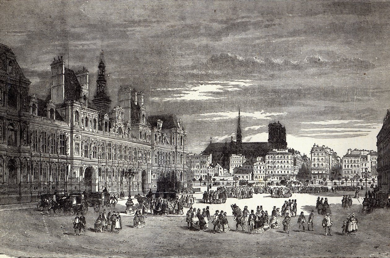 Hotel de Ville, Pariisi, 1847 tekijältä English School