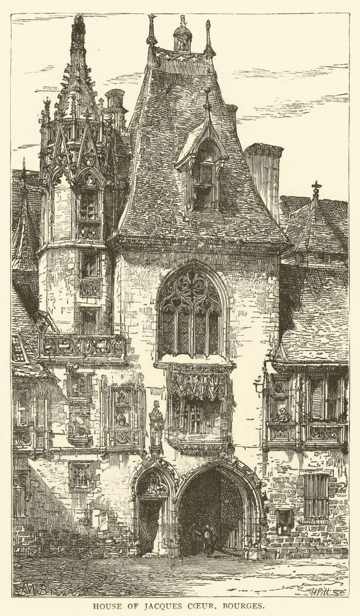 Jacques Coeurin talo, Bourges (kaiverrus) tekijältä English School