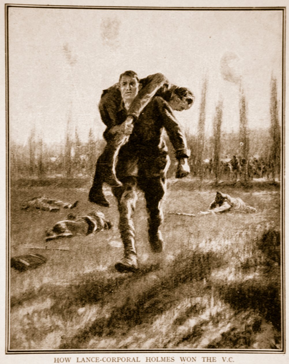 Kuinka lance-korpraali Holmes voitti V.C.:n 1914-1919 tekijältä English School