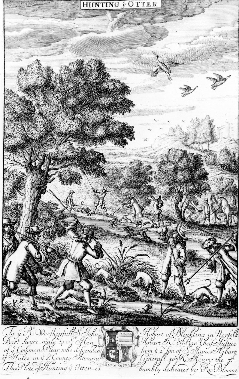 Hunting the Otter, Richard Blomen julkaisusta "The Gentleman