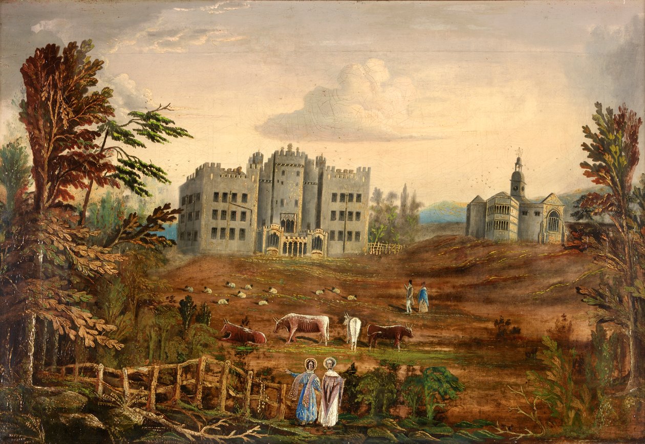 Hyltonin linna, Sunderland n. 1830 tekijältä English School