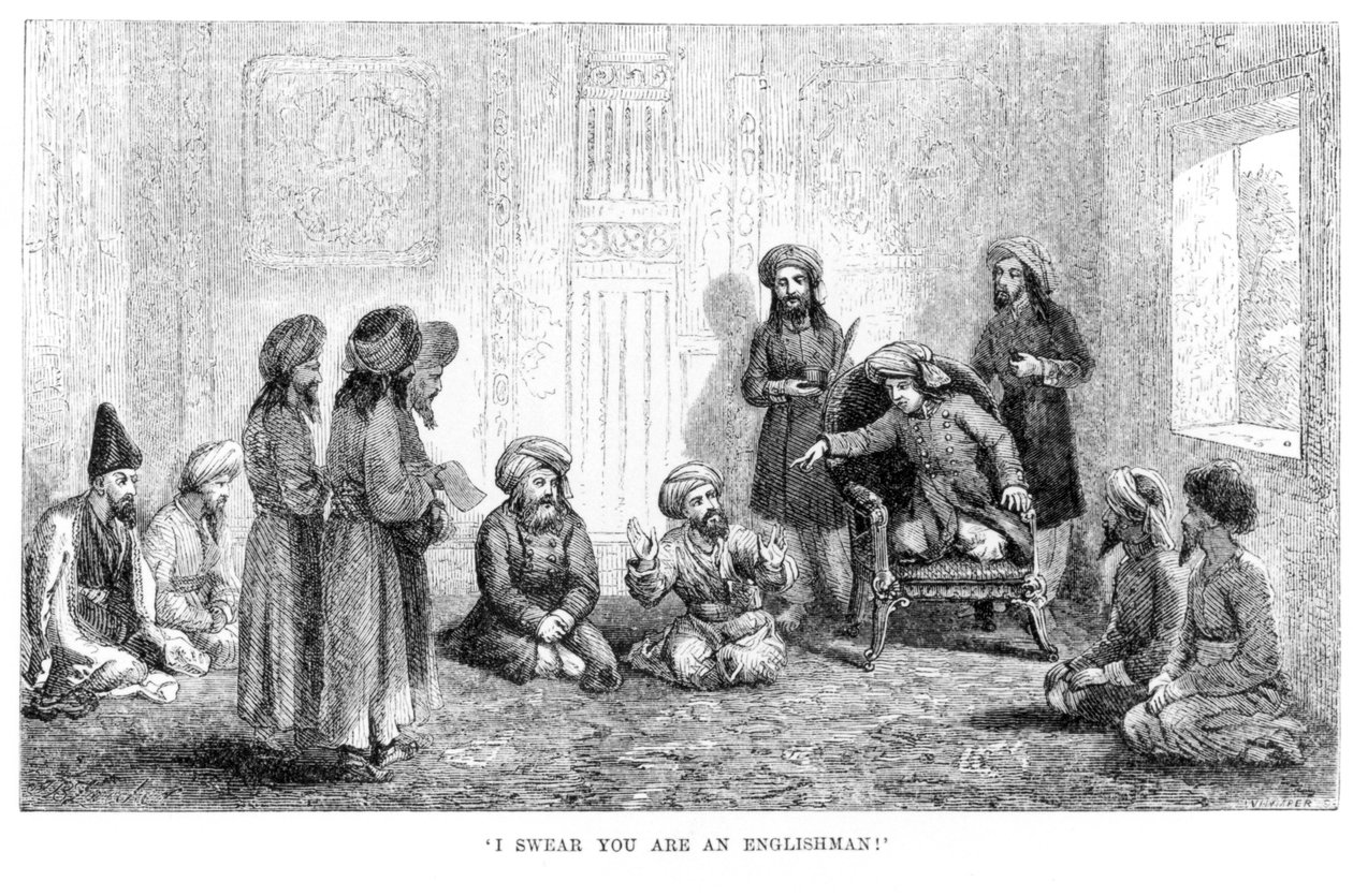 I Swear You Are an Englishman: kirjoittajien naamio paljastetaan Heratissa, Arminius Vamberyn Travels in Central Asia...in... vuonna 1863, 1864. tekijältä English School
