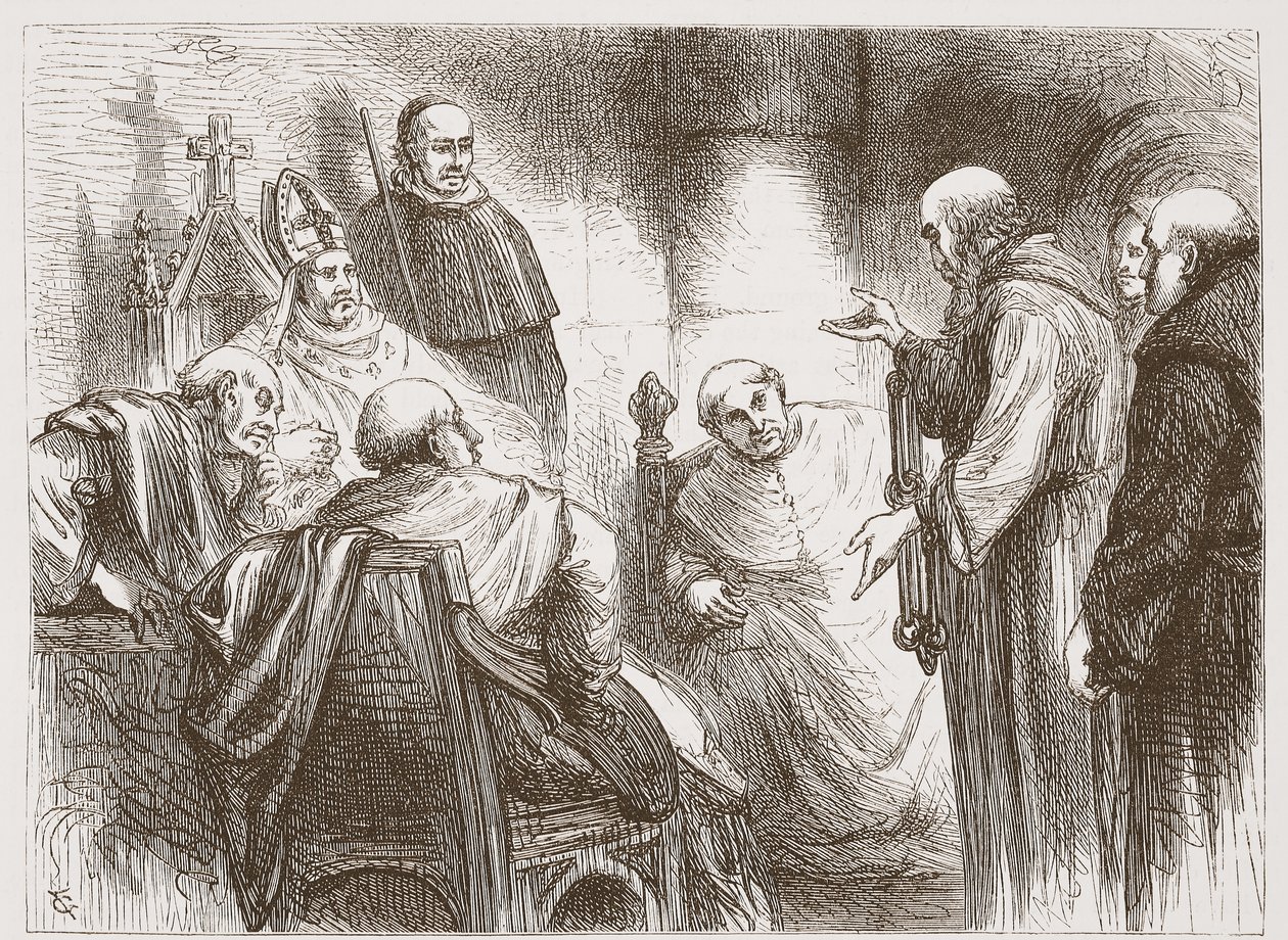 Kuvitus James Aitken Wylien (1808-1890) teoksesta The History of Protestantism, pub. 1878 tekijältä English School