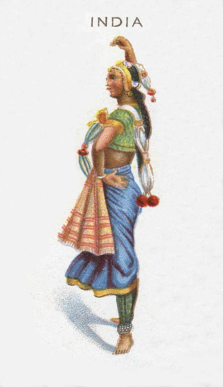 Intia, tupakkakortti, 1915 tekijältä English School