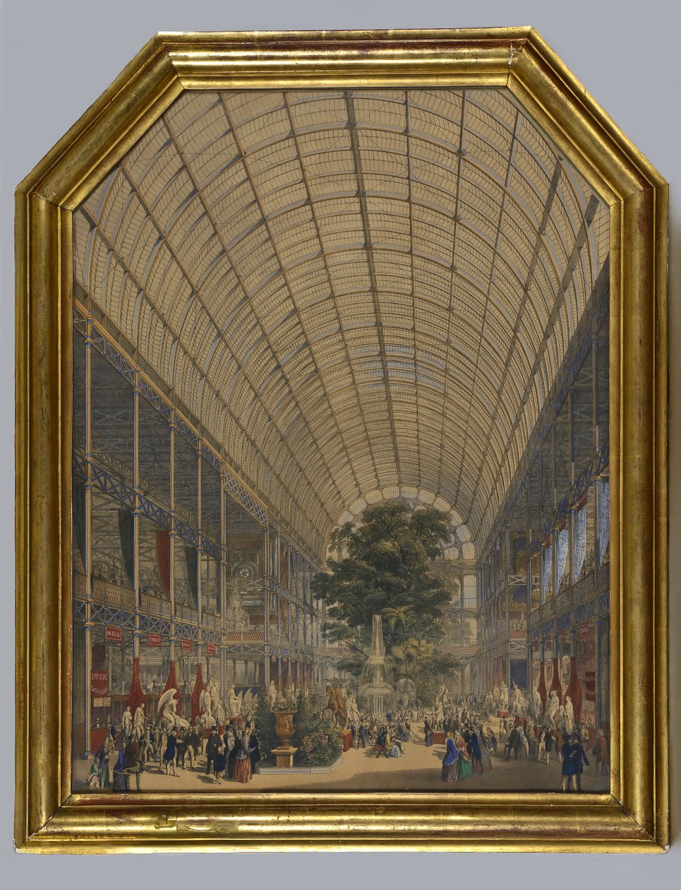 Crystal Palacen sisustus, 1851 tekijältä English School