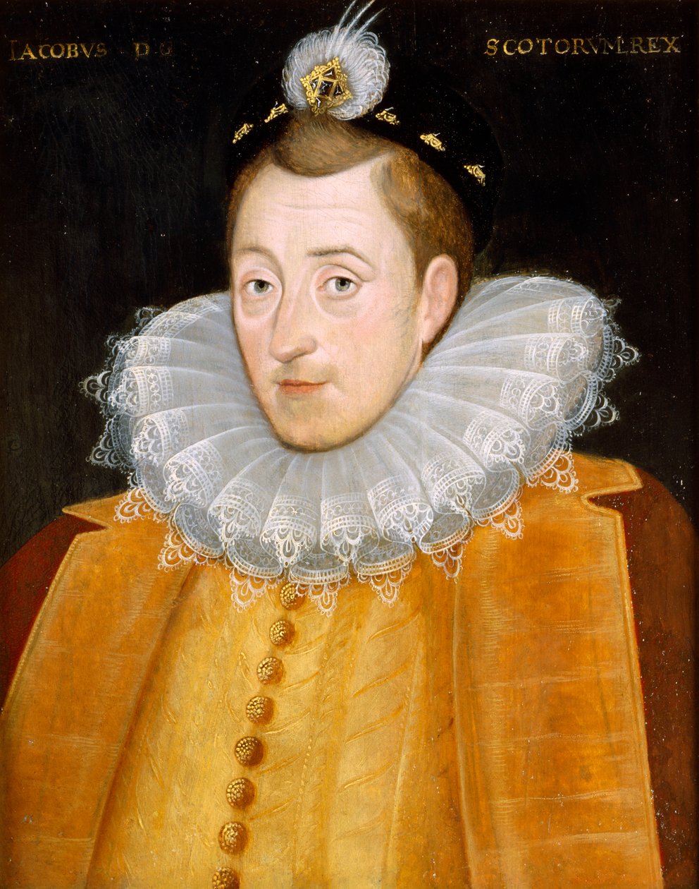 James I (öljy kankaalle) tekijältä English School