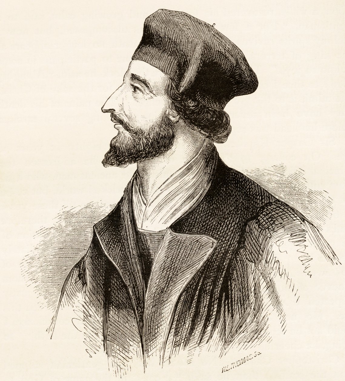 Jan Hus, noin 1865 tekijältä English School