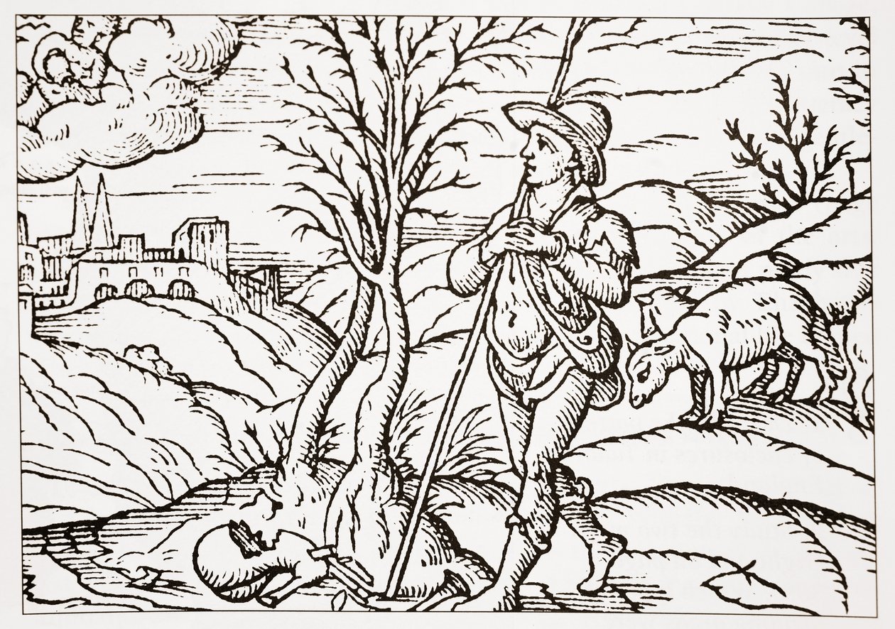 tammikuuta, Spensers The Shepherds -kalenterista, 1579 tekijältä English School