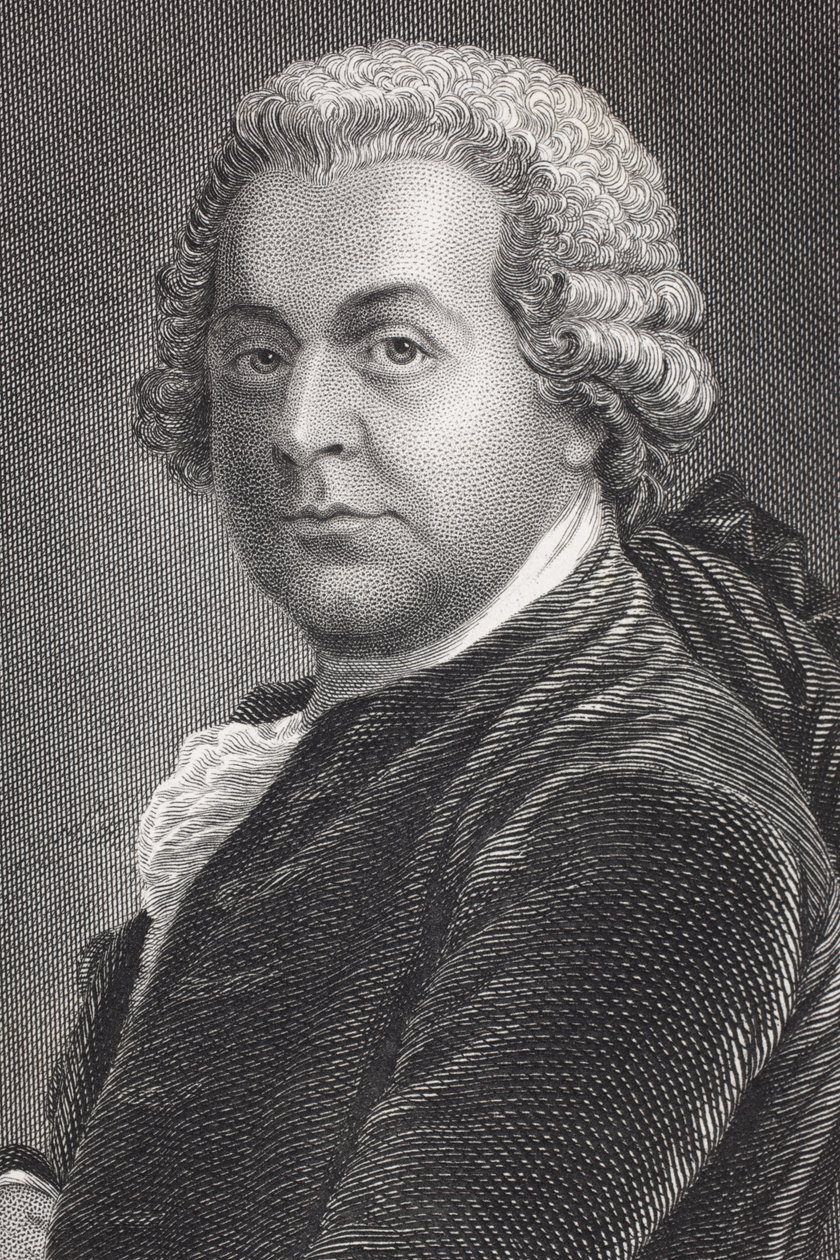 John Adams, "Gallery of Historical Portraits" -julkaisusta n. 1880 tekijältä English School