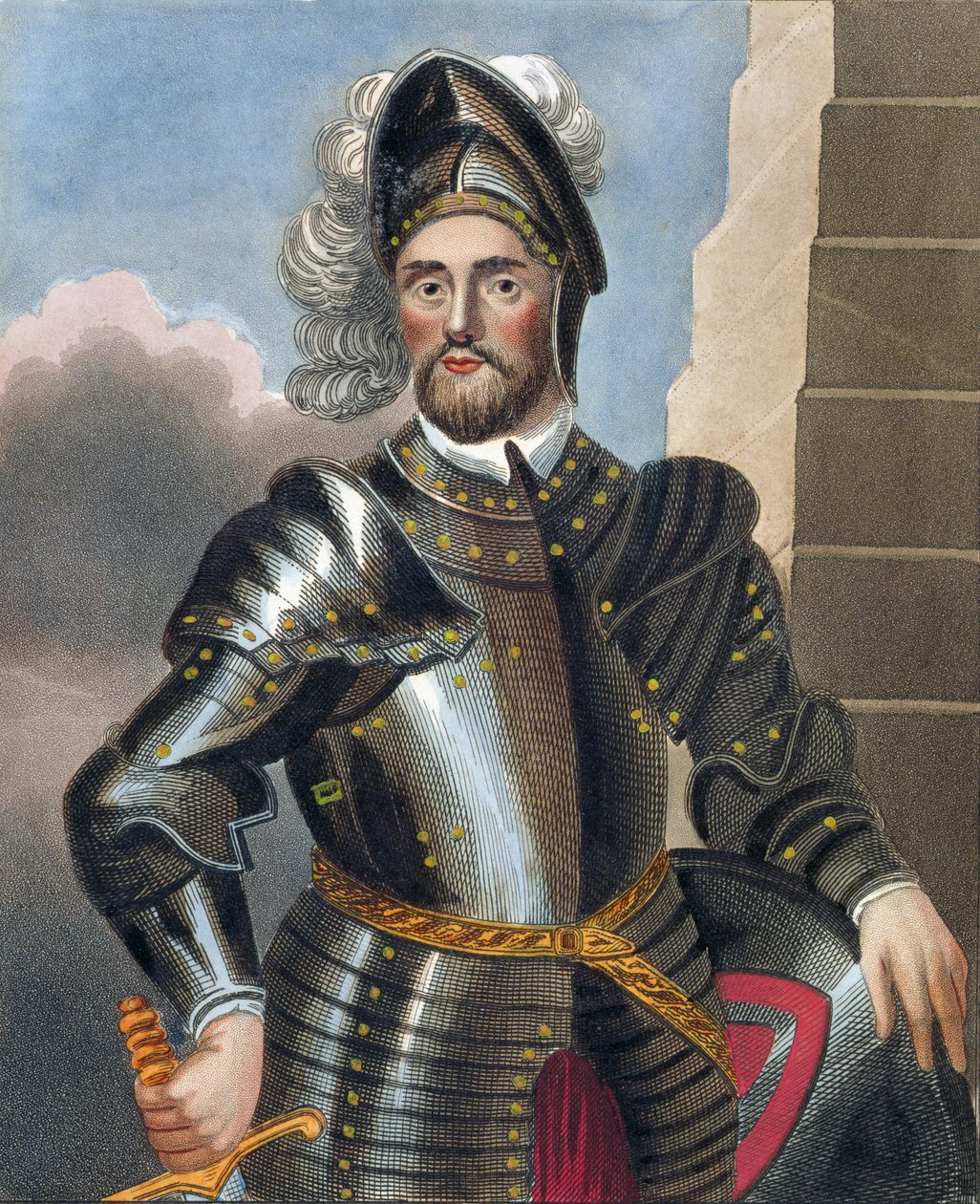 John Baliol (k. 1269), maalauksen jälkeen Bodleian Galleryssä tekijältä English School