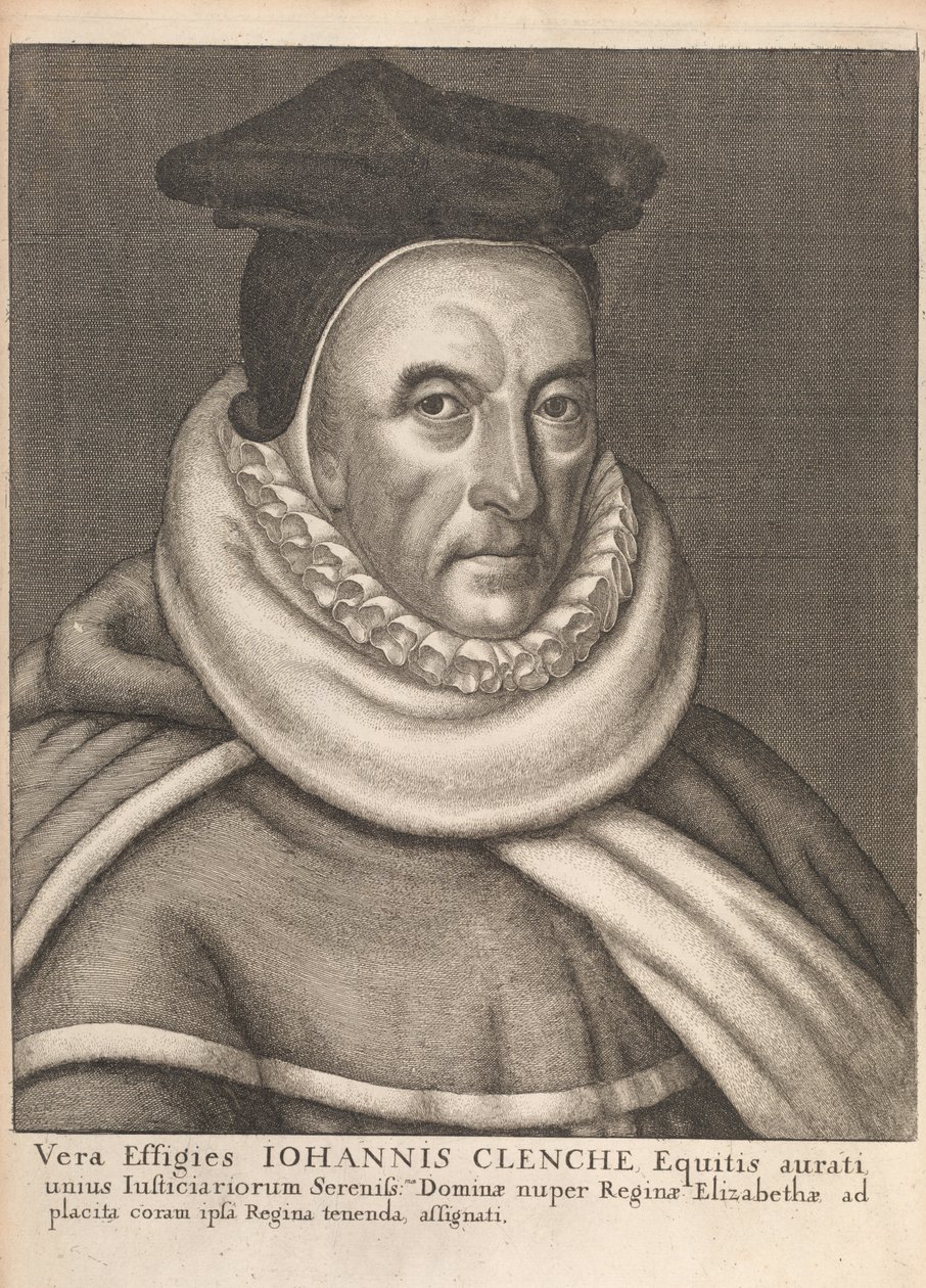 John Clenche, William Dugdalen Englannin lakien historialliset muistomerkit, Lontoo 1666 tekijältä English School