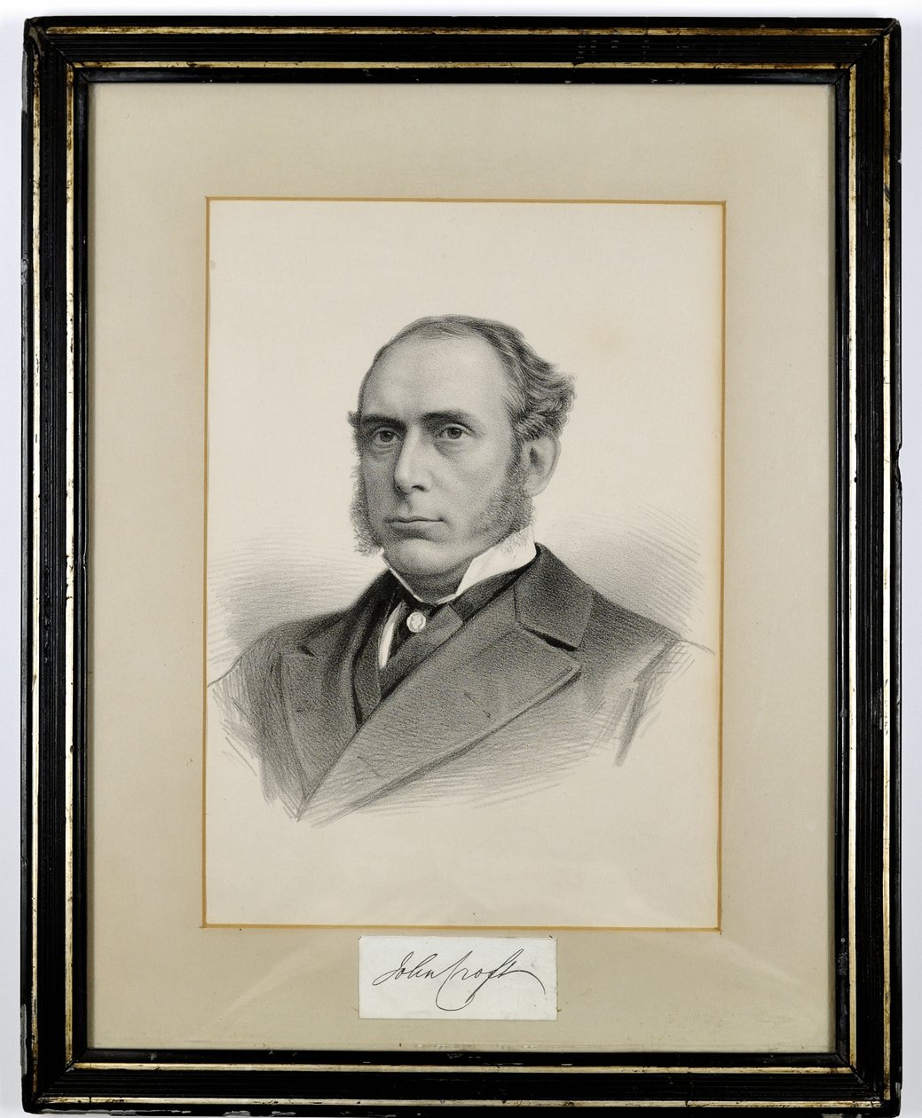 John Croft (kehystetty printti) tekijältä English School