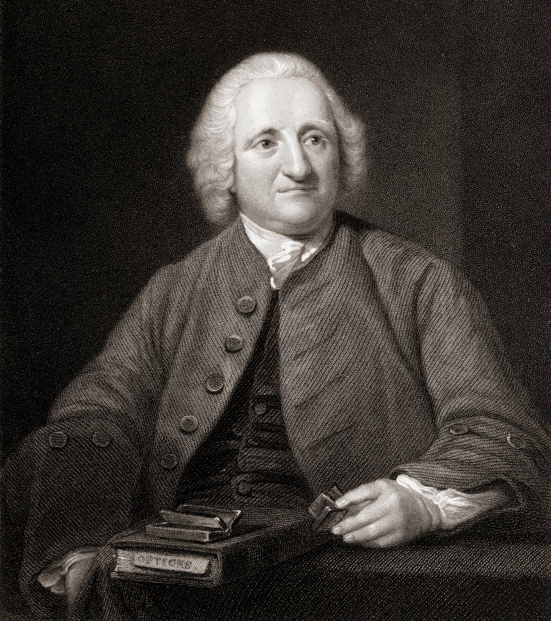John Dollond (1706-61) Gallery of Paintingsista, julkaistu vuonna 1833 tekijältä English School