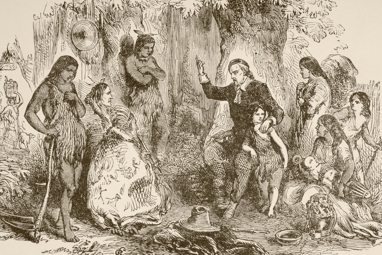 John Eliot (litho) tekijältä English School