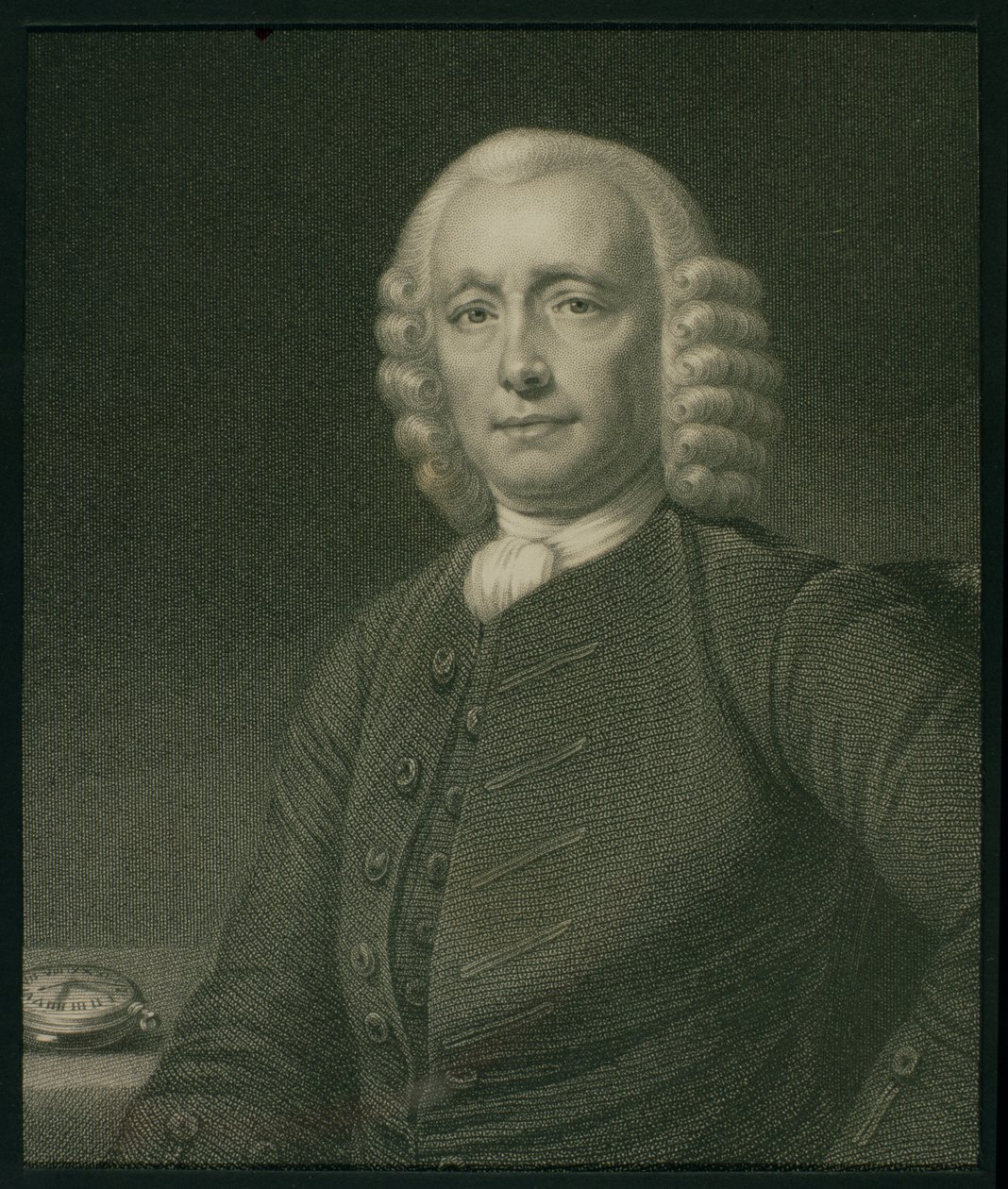 John Harrison (1693-1776) The Gallery of Portraitsista, julkaistu 1833 tekijältä English School