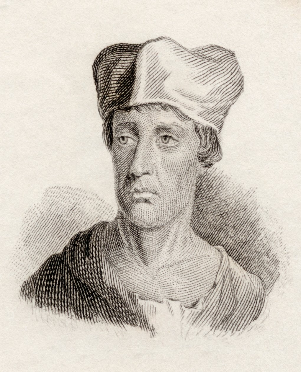 John Leland, vuonna 1825 julkaistusta Crabbes Historical Dictionary -sanakirjasta tekijältä English School
