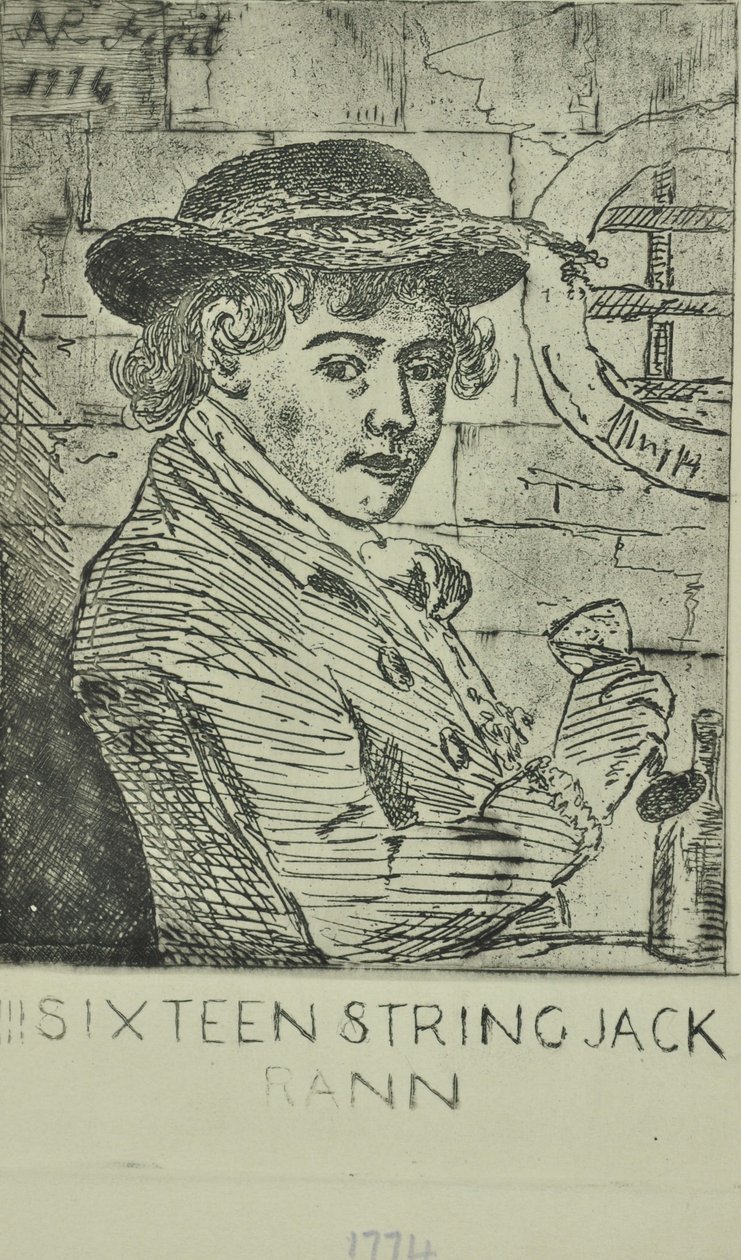 John Rann, Sixteen Strings Jack, 1774 tekijältä English School
