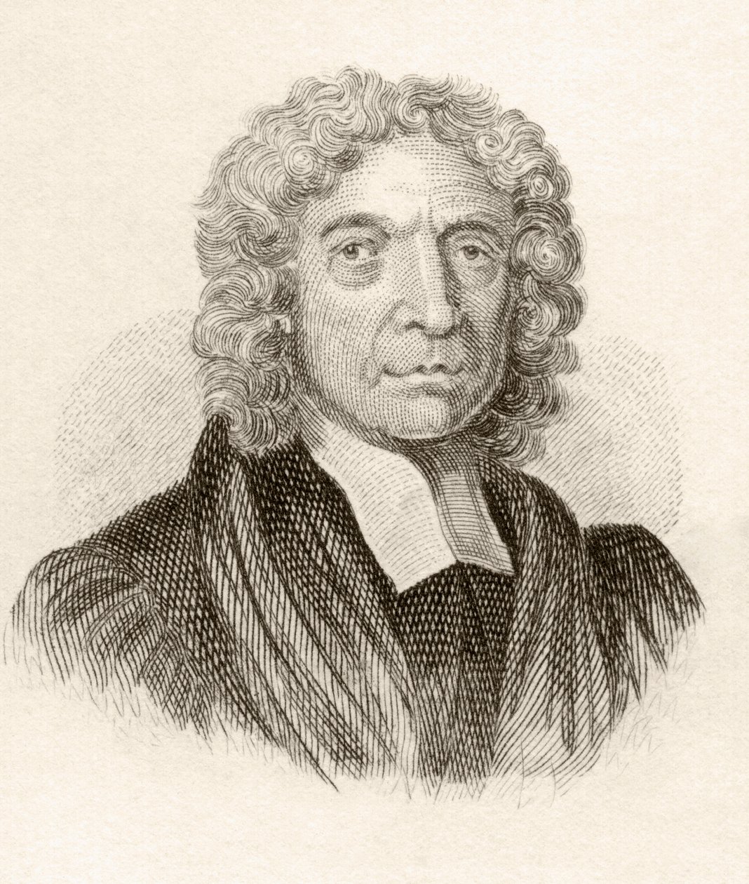 John Strype, vuonna 1825 julkaistusta Crabbes Historical Dictionary -sanakirjasta (litho) tekijältä English School