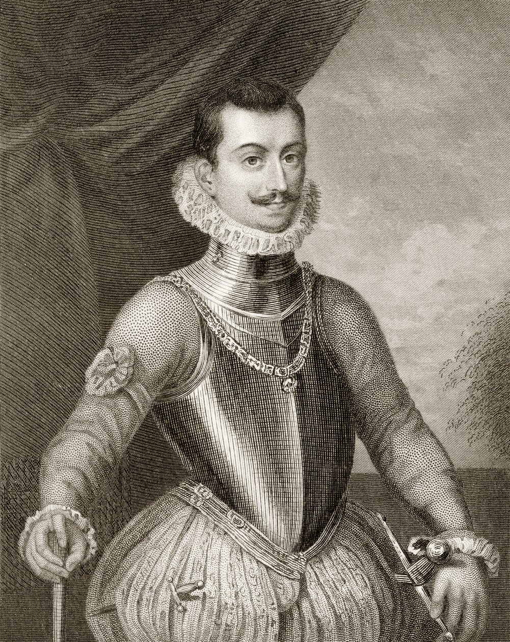 Johannes Itävallan teoksesta "History of the Reign of Philip II", julkaistu vuonna 1855 tekijältä English School