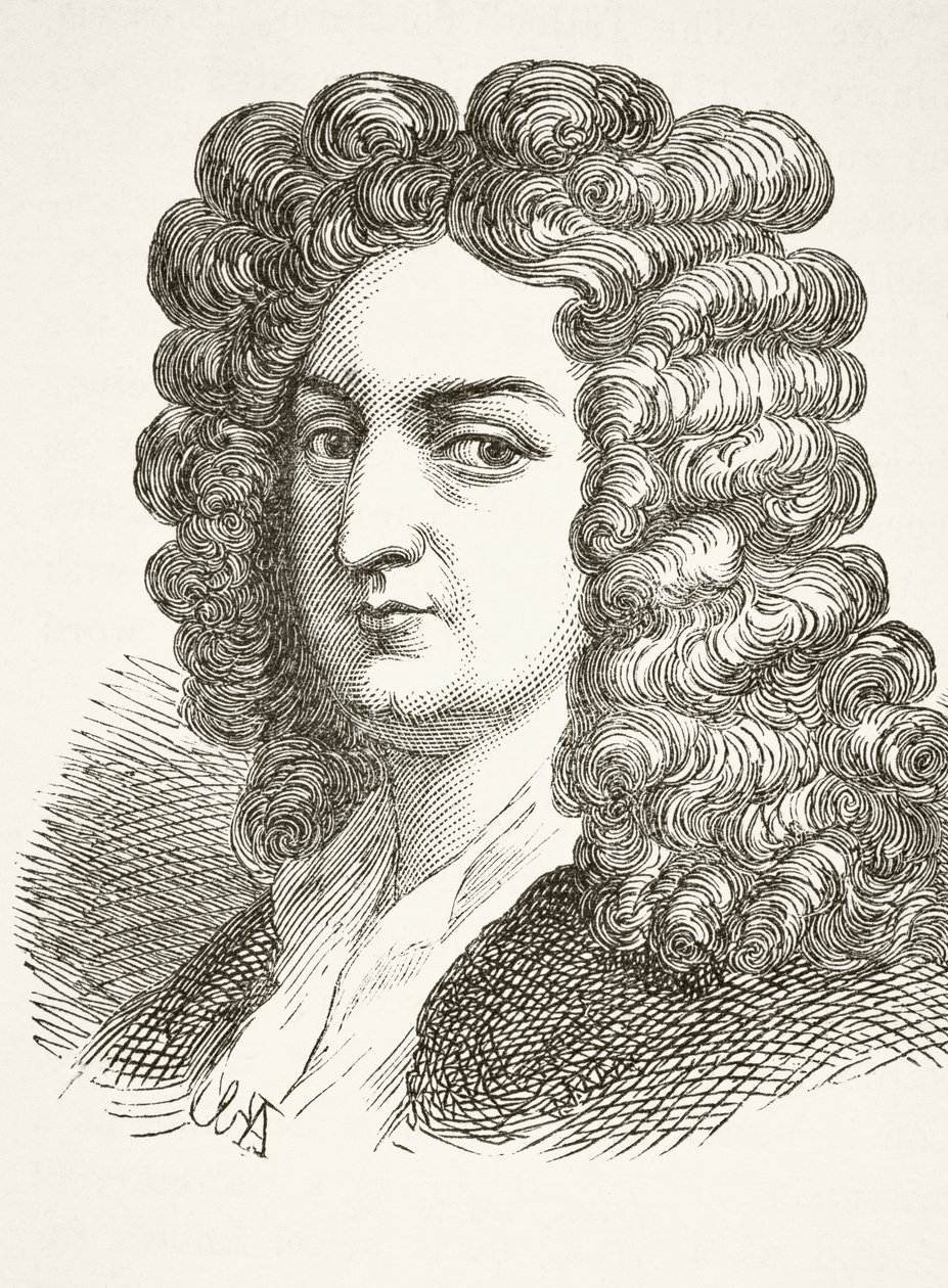 Joseph Addison, William Hickman Smith Aubreyn (1858-1916) teoksesta The National and Domestic History of England, julkaistu Lontoossa, noin 1890 tekijältä English School