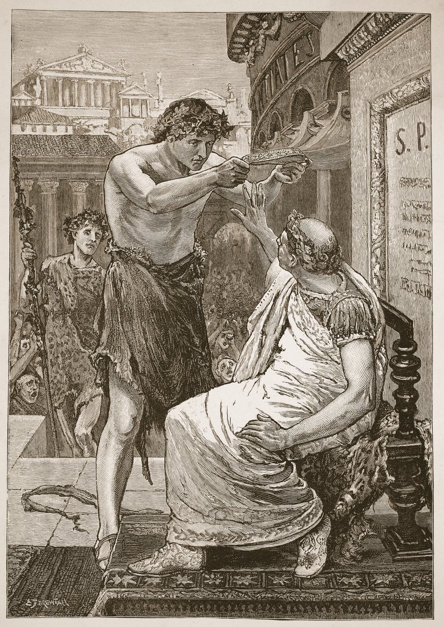 Julius Caesar kieltäytyi Anthonyn tarjoamasta kruunusta tekijältä English School