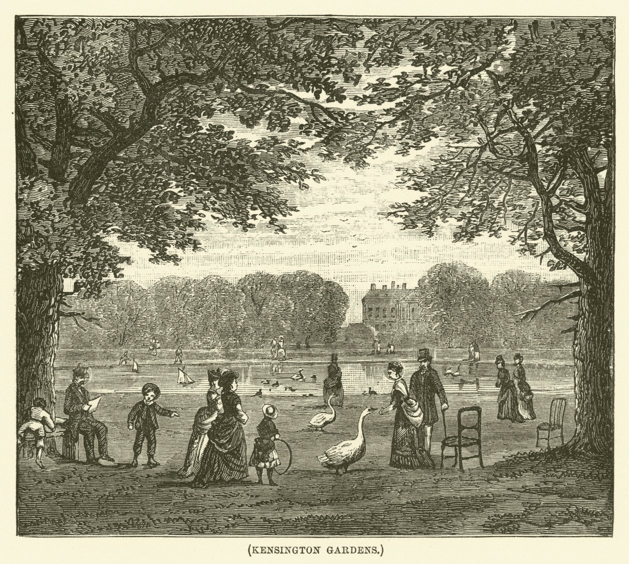 Kensington Gardens (kaiverrus) tekijältä English School