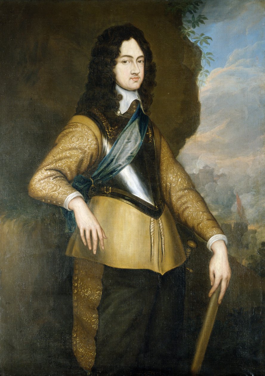 Kuningas Kaarle II (1630-85) nuorena miehenä tekijältä English School