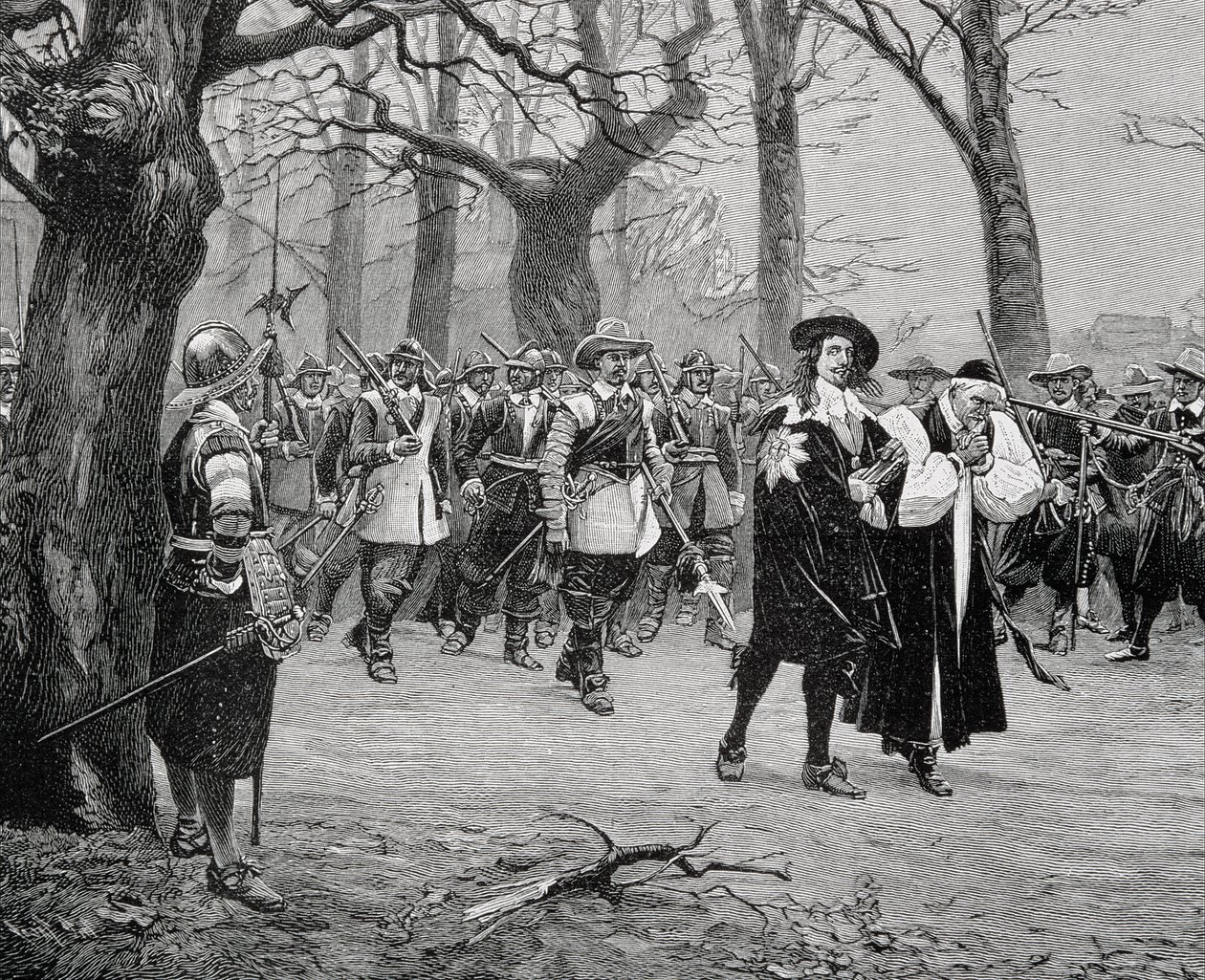 Kuningas Kaarle I (1600-49) matkalla teloitukseensa tekijältä English School